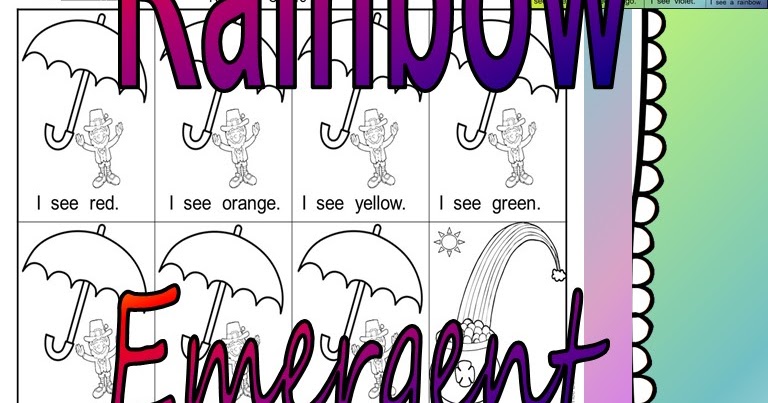 Teacher Ink: Rainbow Lesson for Kindergarten