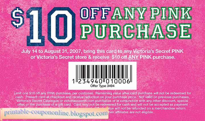 Printable Coupons 2021 Victoria s Secret Coupons Printable Coupons 2021 Victoria s Secret Coupons