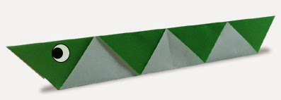 Hướng dẫn cách gấp con Rắn bằng giấy đơn giản - Xếp hình Origami với Video clip 