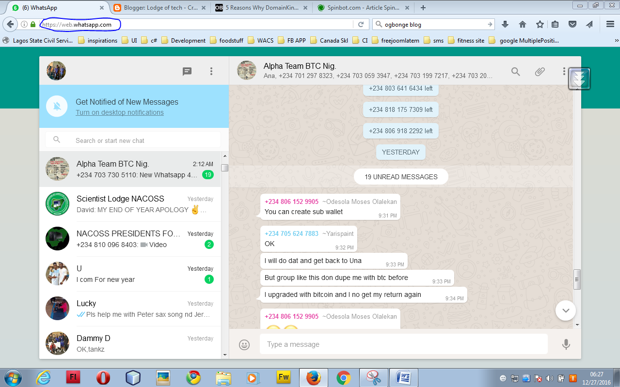 How To Chat On Whatsapp Via PC Without Bluestack LODGE OF TECH
