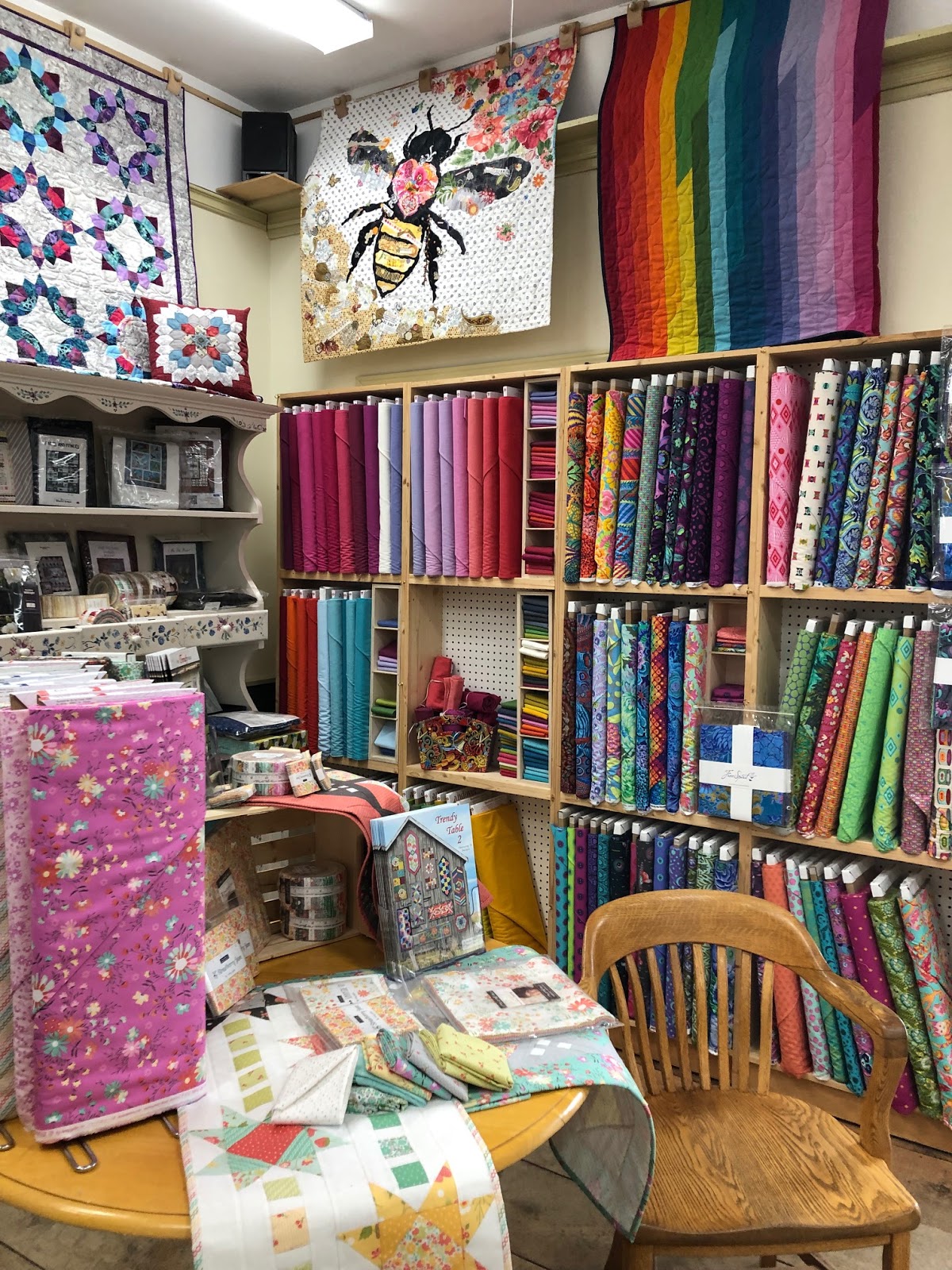 That British Woman Like a kid in a candy store..........