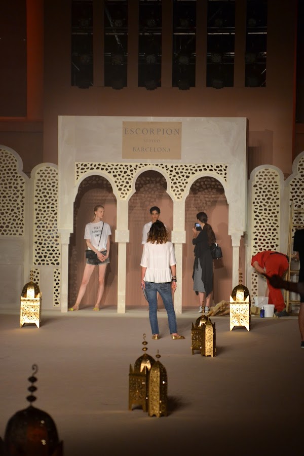 "Backstage Escorpion"