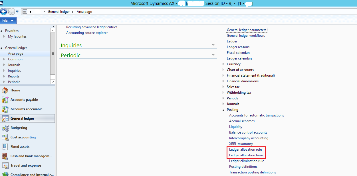 YouMSDAX Ledger Allocation rule in Ax 2012