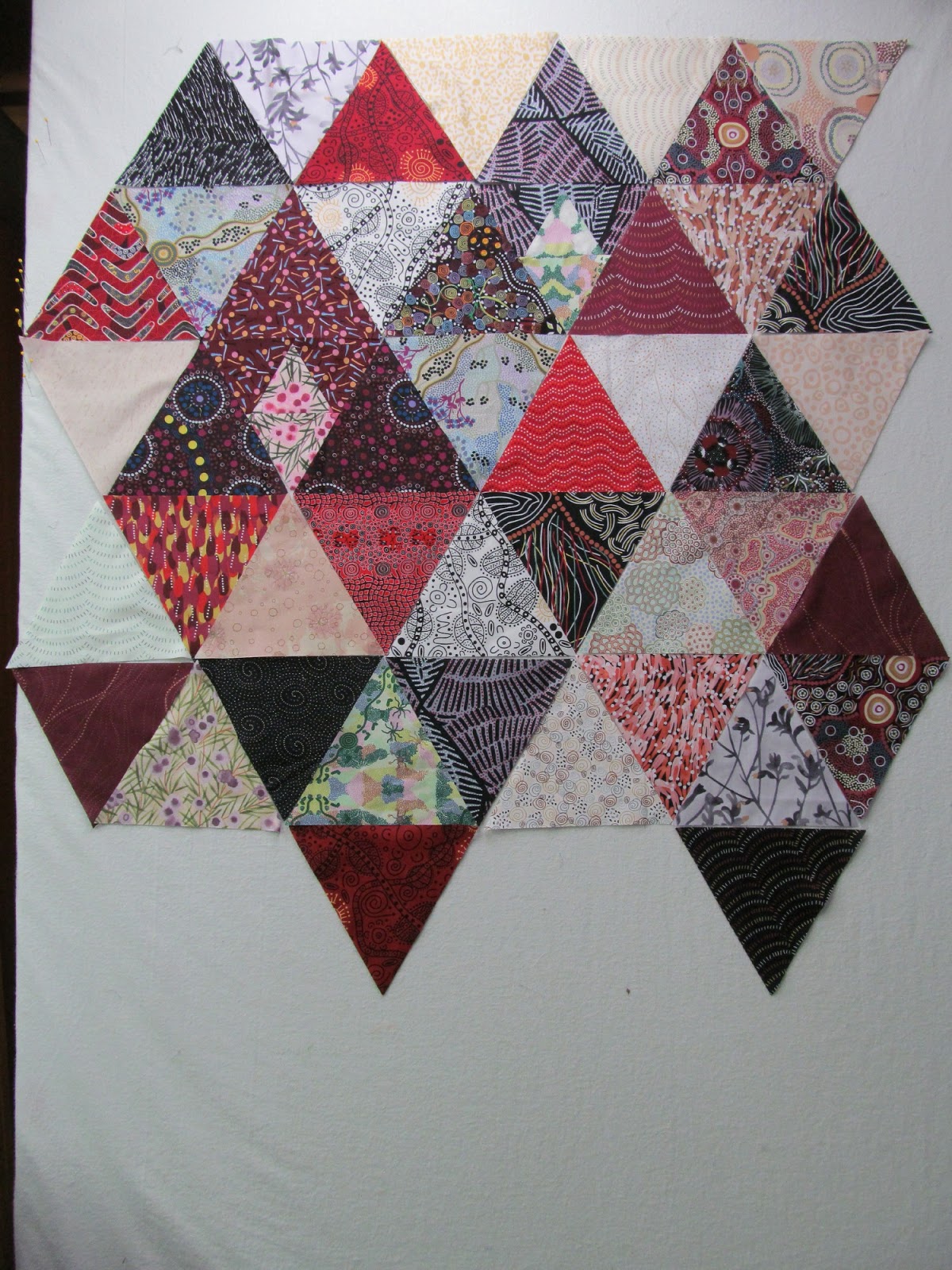 Exuberant Color Another Australian fabric quilt..........