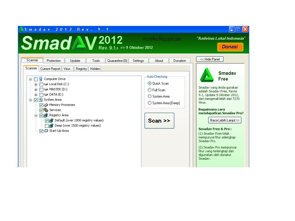 Menghilangkan tanda blacklist pada Smadav - primaya.blogspot.co.id
