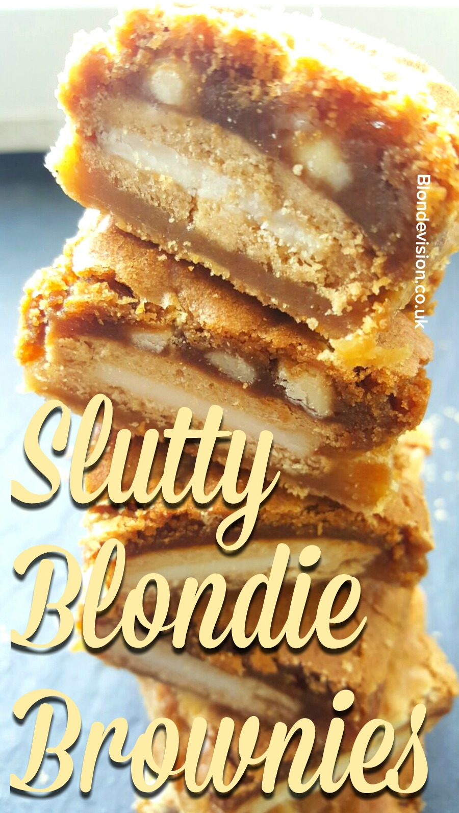 Slutty Blondie Brownie Recipe Blonde Vision
