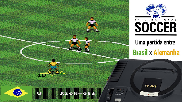 ... do FIFA para Mega Drive