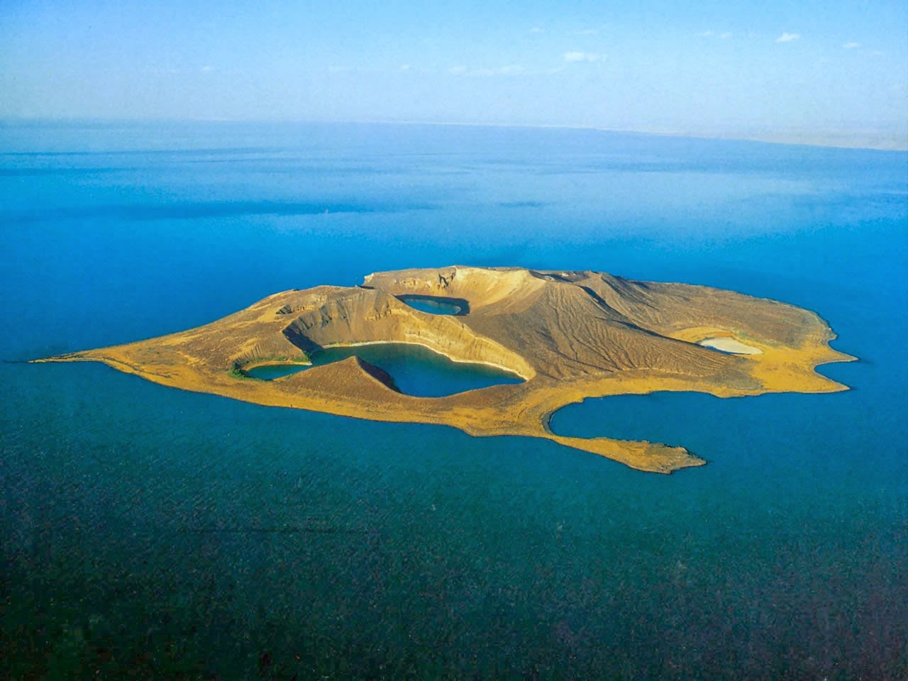 Unidentified island in Lake Turkana.