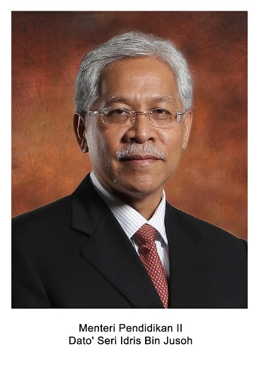 Senarai Menteri Kementerian Pendidikan Malaysia 2015 - Memoir of Insani