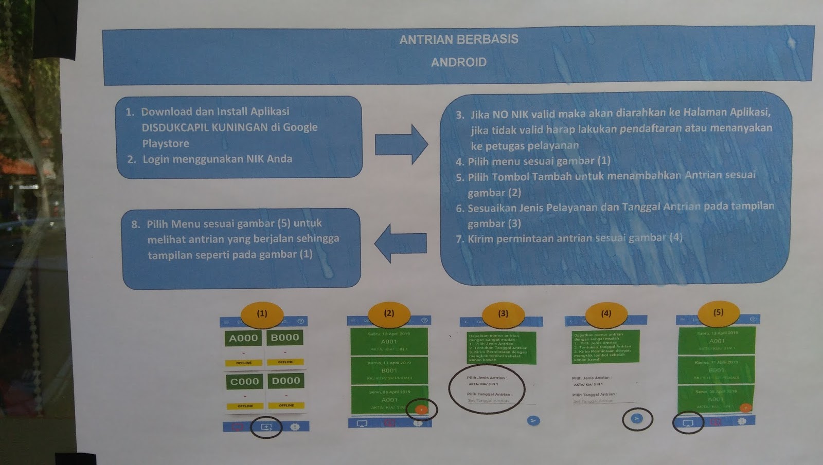 Inilah Cara Mendapatkan Nomor Antrian Disdukcapil Kuningan