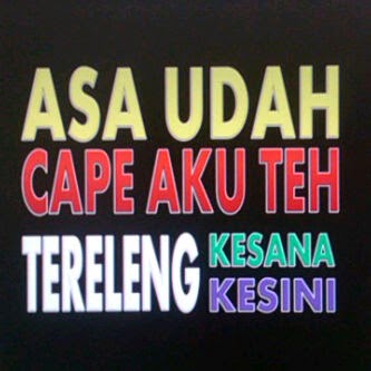 Kumpulan Dp BBM lucu bahasa sunda | Gambar Lucu Terbaru