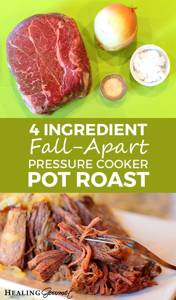 Fall-Apart Pressure Cooker Pot Roast
