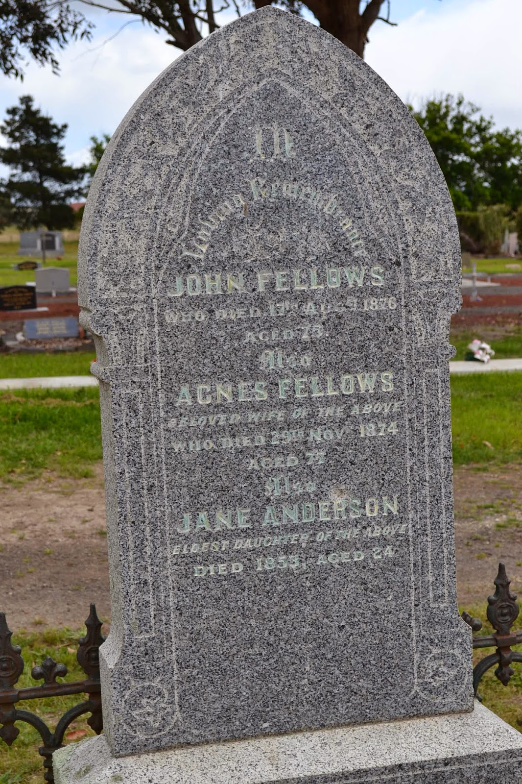 Yarra Plenty Library Local History Donnybrook Cemetery Tour