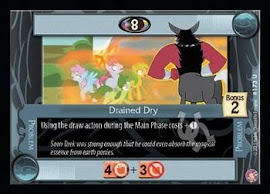 My Little Pony Drained Dry Absolute Discord CCG Card