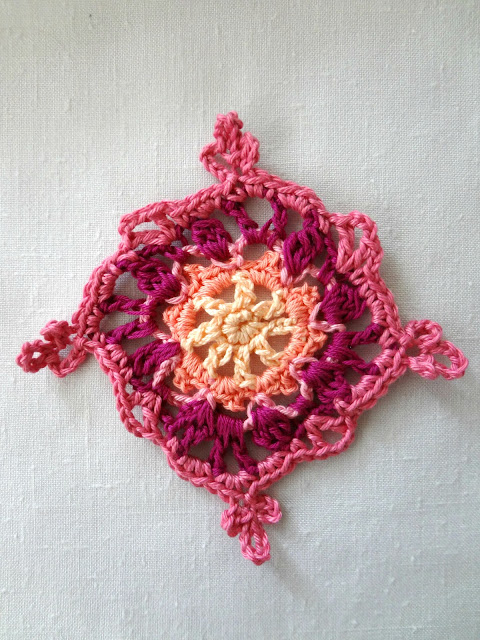 How to Read Crochet Charts: A Flower Motif