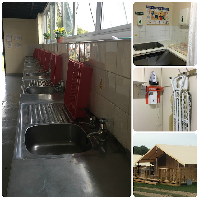 Facilities at Adgestone campsite IOW
