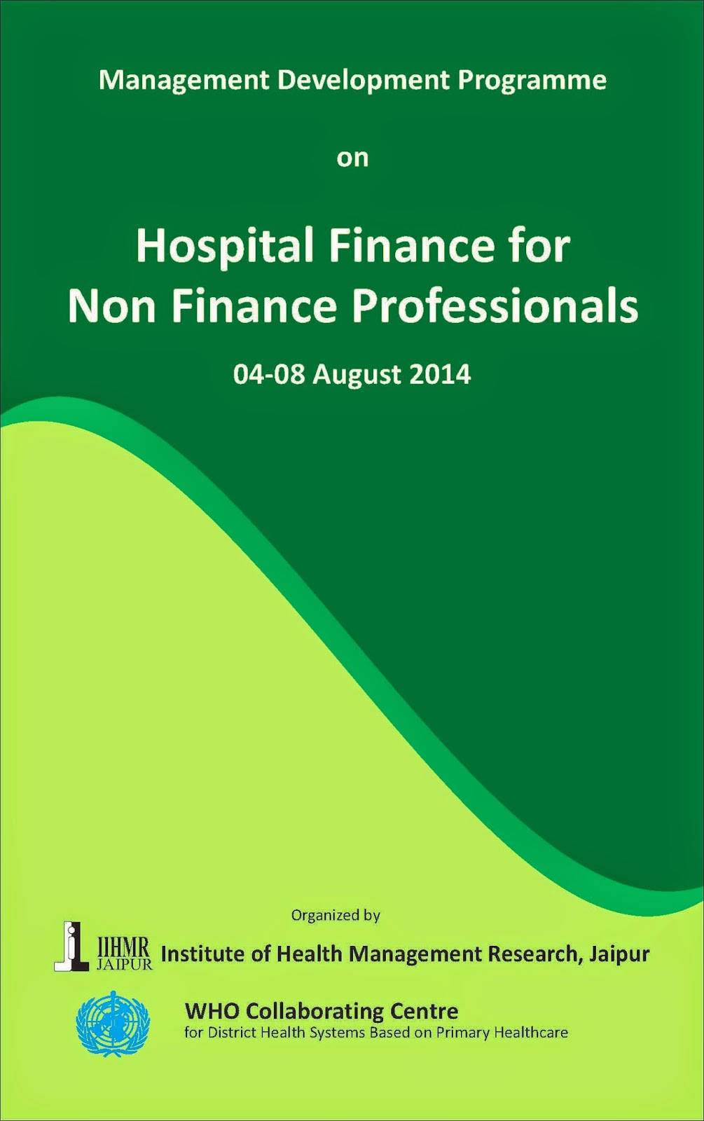 IIHMR University A premier Healthcare University India Management