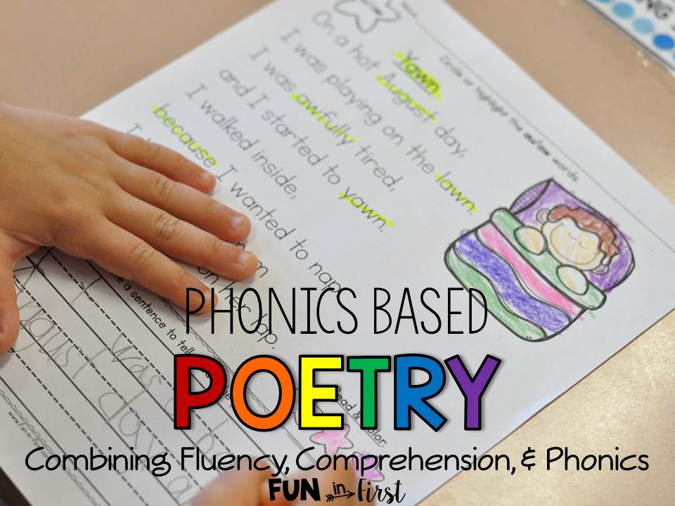 Phonics Based Poetry Fun In First