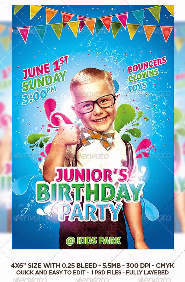 birthday video template free download