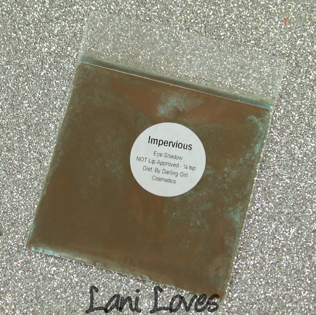 Darling Girl Impervious Eyeshadow Swatches & Review