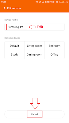 Cara Setting Smartphone Xiaomi Menjadi Remote TV (Redmi Note 3)