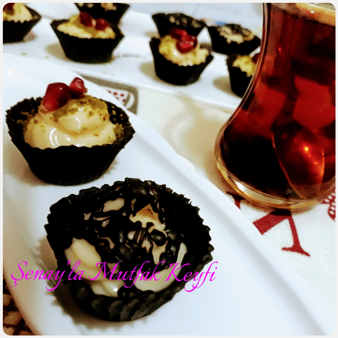 Çikolata Çanağında Krema Tarifi Kolay Tariflerim Pratik, Lezzetli