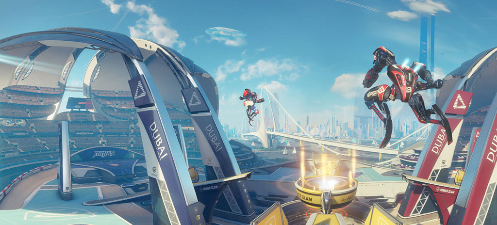 RIGS Mechanized Combat League game in PlayStation VR