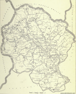 Mappa della Garfagnana