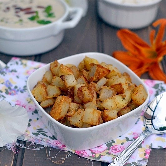 Roasted Potatoes with Amma’s Curry Powder