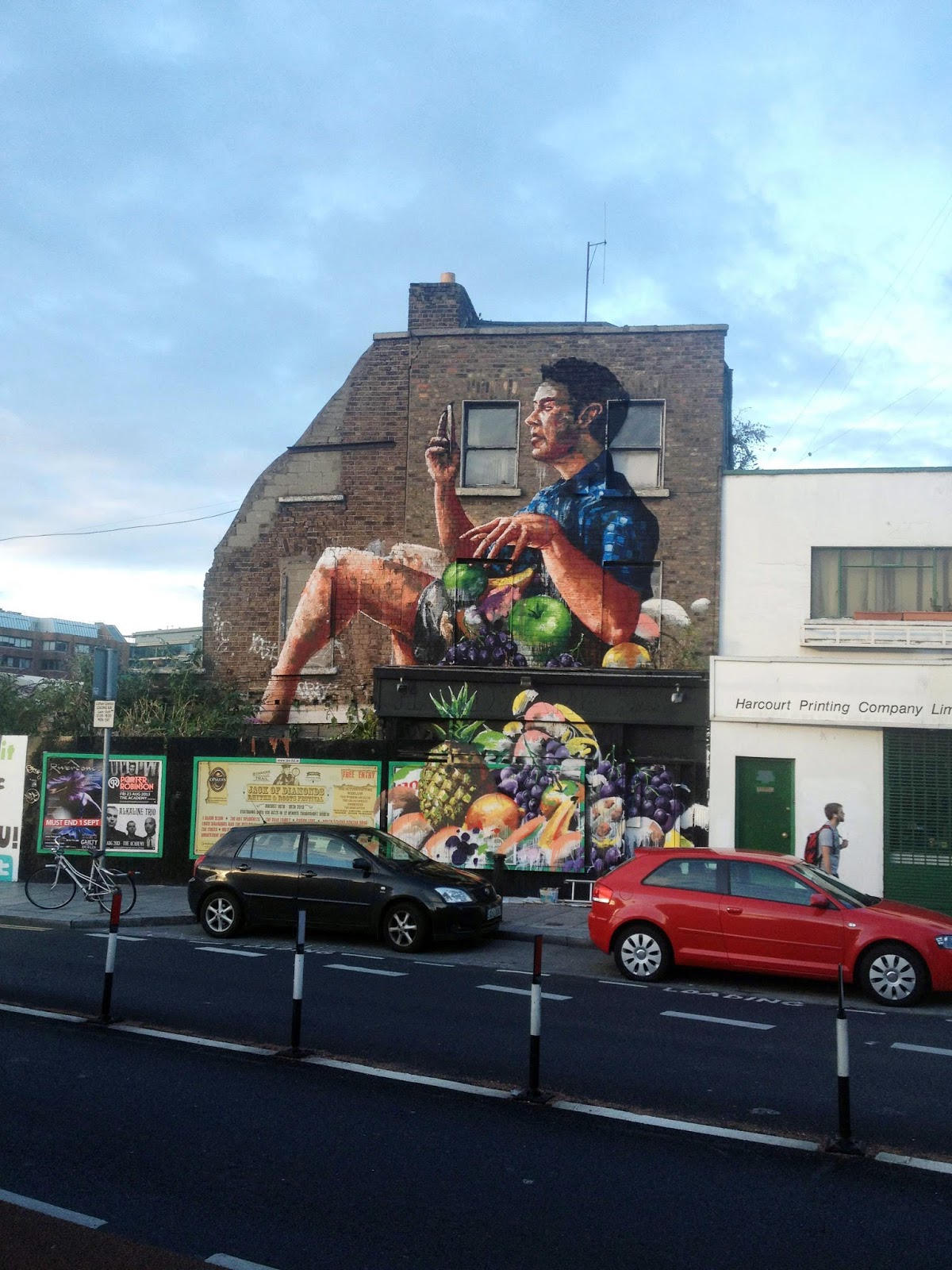 Fintan Magee New Mural In Dublin, Ireland StreetArtNews