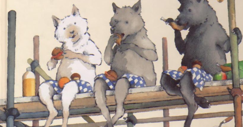 Le Gentil Loup Et Les Trois Méchants Cochons Les lectures des lapins: Les Trois Petits Loups et le Grand Méchant Cochon