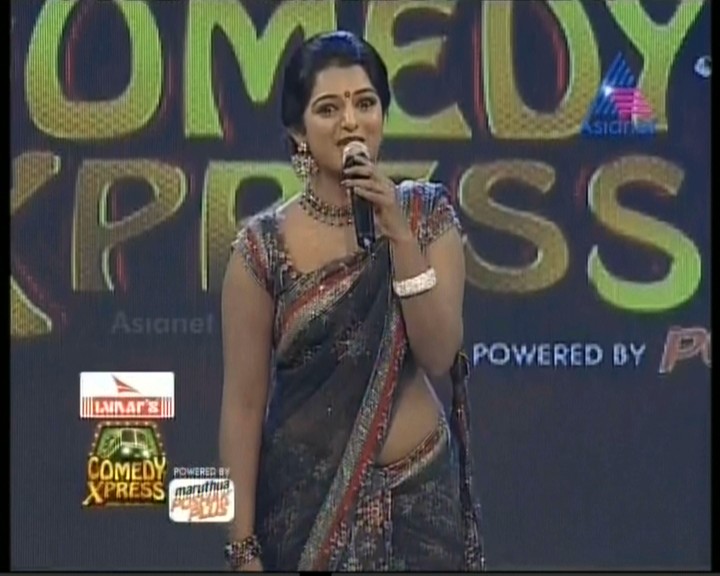 Malayalam Anchor Meera In Comedy Express