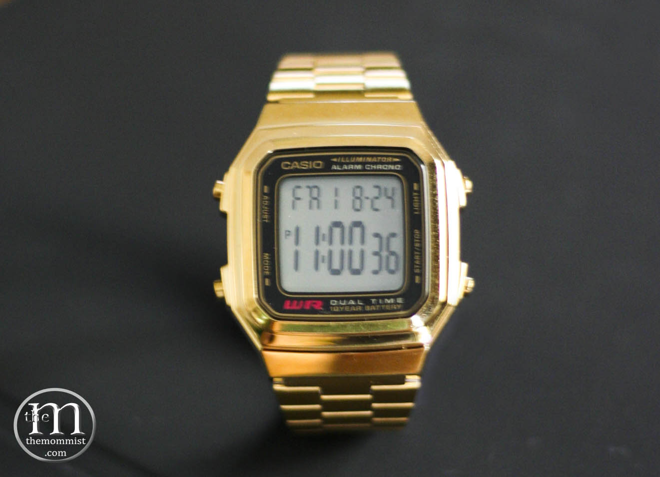 ... style and with a vengeance! Presenting, the Casio vintage gold watch