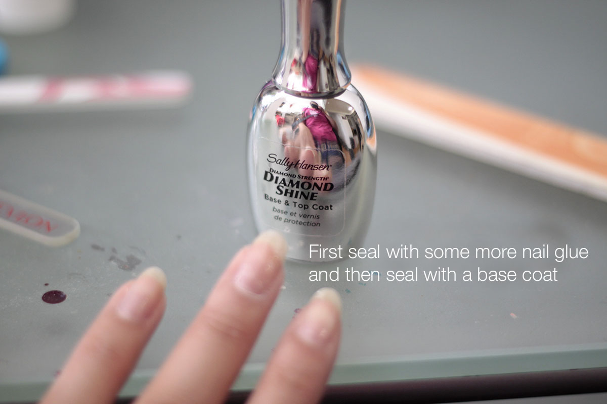 Adorn Me DIY Tea Bag Nail Wrap