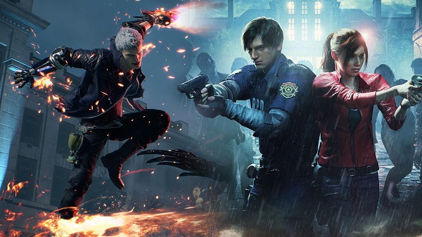 كابكوم تفاجئ جمهور لعبة Devil May Cry 5 و Resident Evil 2 و تكشف تفاصيل لأول مرة 
