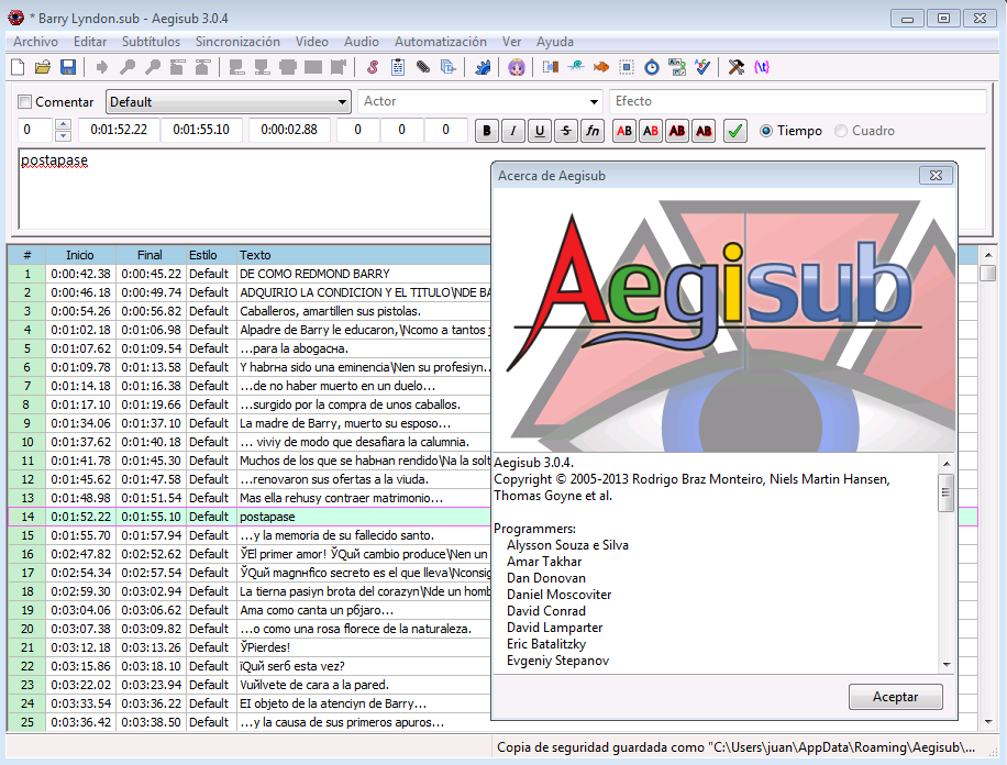 aegisub how aegisub how