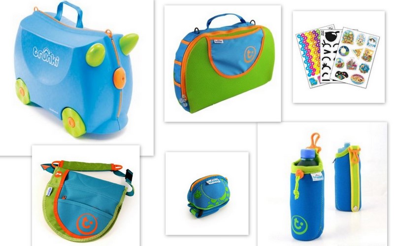 Little Alley PREORDER Trunki Suitcase and 6 Piece Accessories Pack