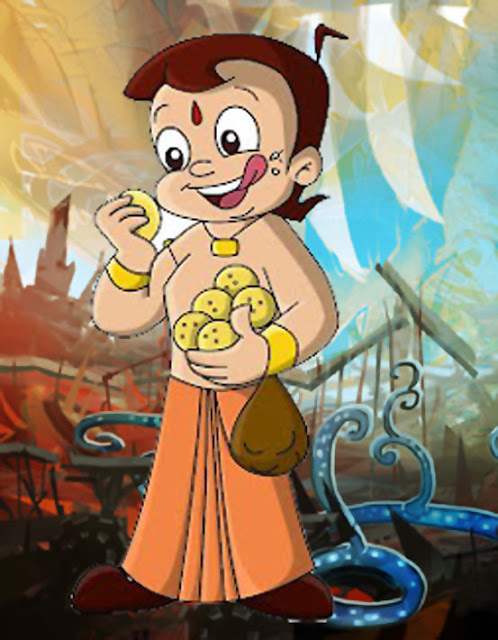 bheem cartoon holi photos
