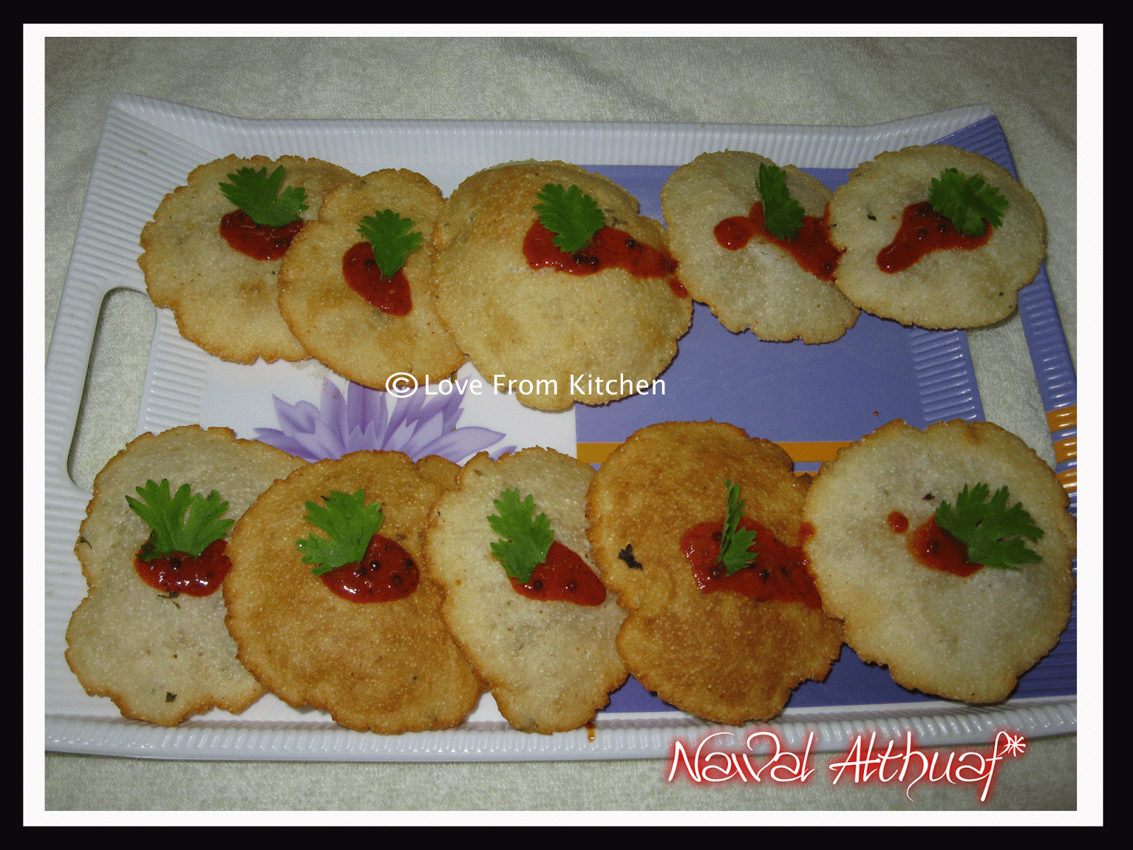 Matri-an Indian Snack ~ Love From Kitchen