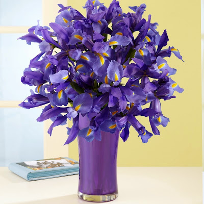 iris wedding flowers
