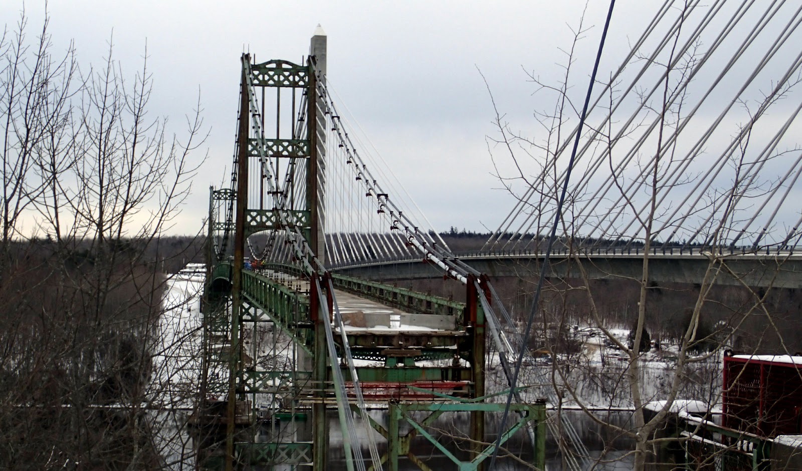 PenobscotPaddles The End of the Waldo Hancock Bridge