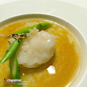 Steamed King Prawn with Steamed Egg from Lung Hin Marco Polo Ortigas