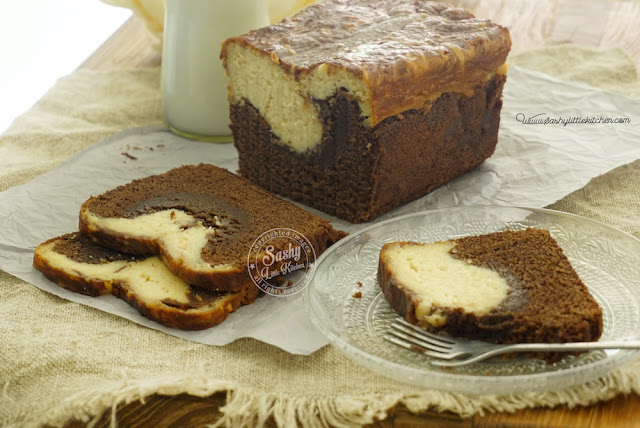 Marble Loaf Cake ( #KreasiKejuProchiz)