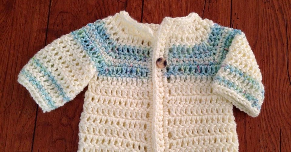 Craft Brag Crochet Baby Boy Sweater Pattern Free