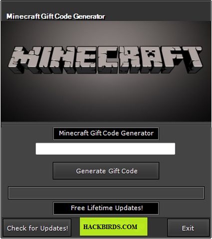 Minecraft Gift Code Generator ~ Hack Cheats