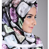 Tutorial Hijab Segi Empat Satin Motif