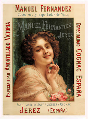 MANUEL FERNÁNDEZ - JEREZ  - Cosechero y exportador de vinos - Hacia 1910 - Adolphe Piot