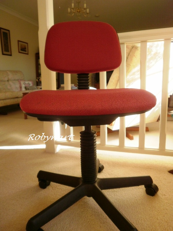 Robynartdesigns Repurposed Shabby Office Chair