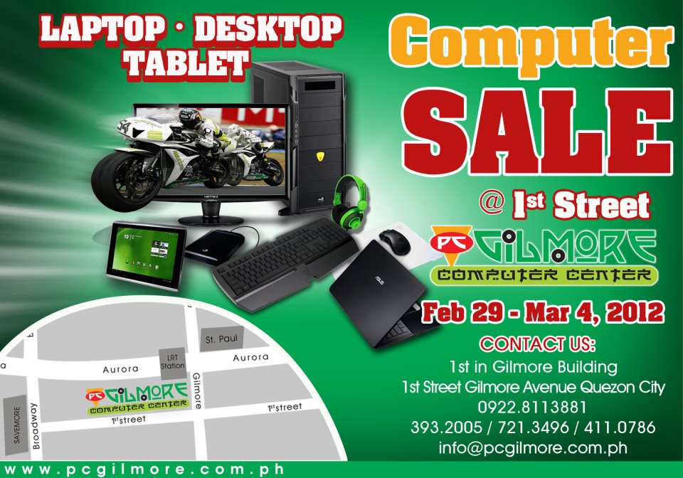 Manila Shopper PC Gilmore Computer SALE