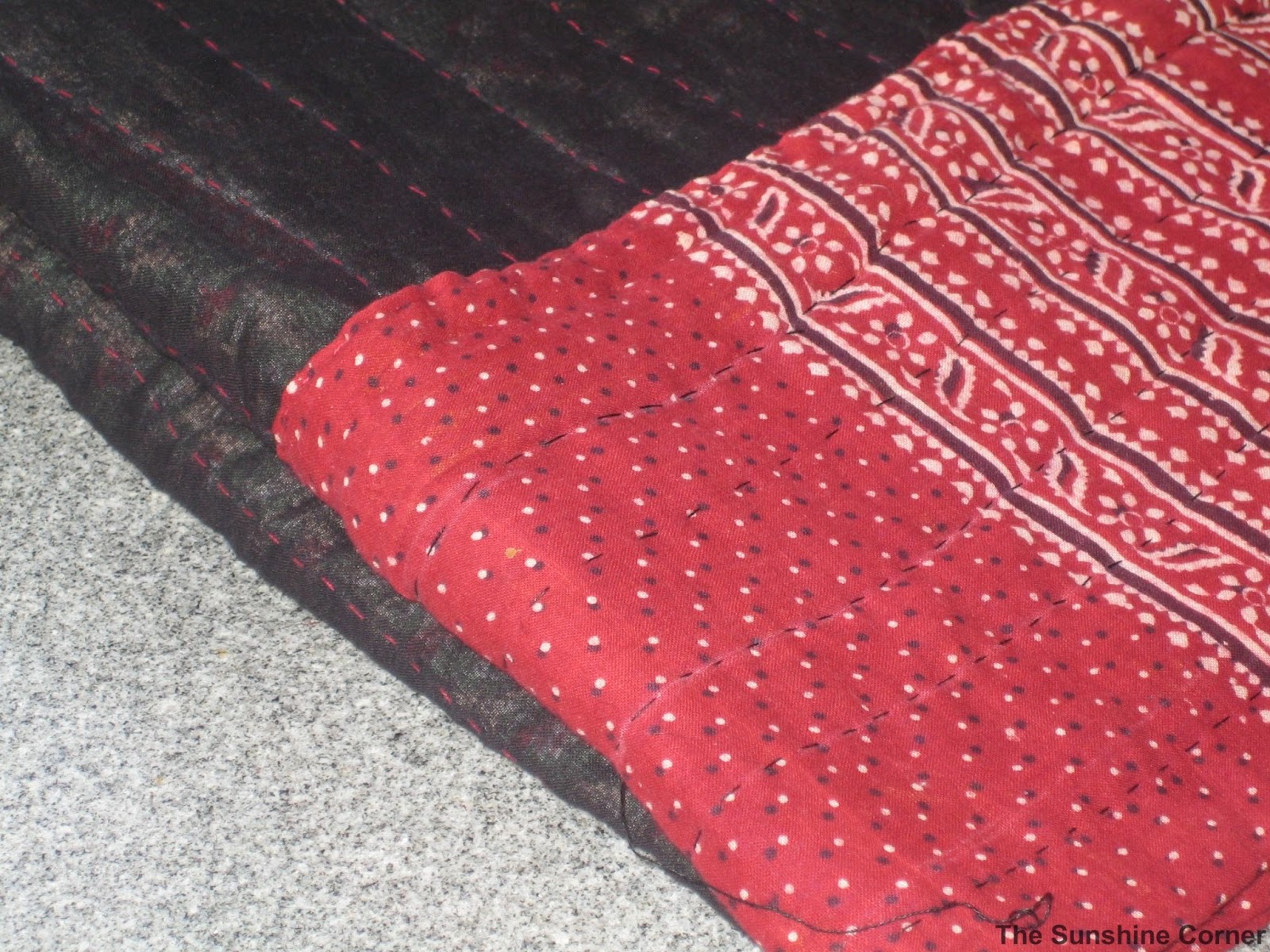 The Sunshine Corner Recycling old sarees